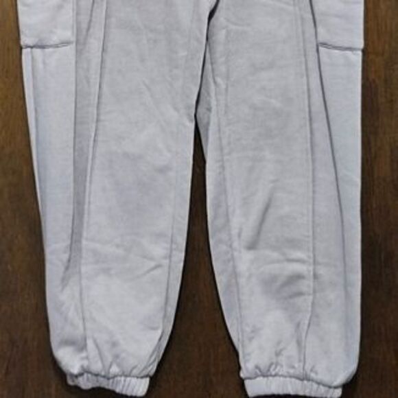 Women's Purple Cargo Sweatpants - Size L - Picture 4 of 7